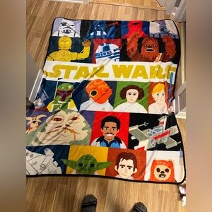 Star Wars Multicolor Character soft Throw